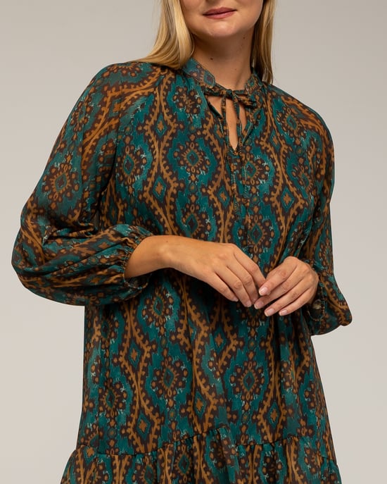 Jurk met geometrische print - Image 4