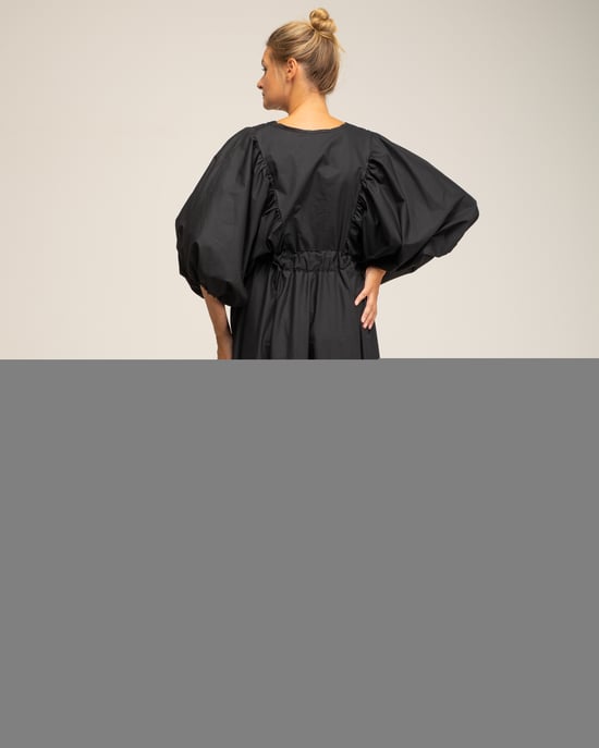 Maxi jurk met pofmouwen - Image 3