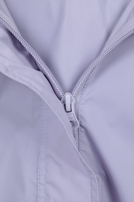 'Pakka' Women's Packable Jacket Waterproof Breathable Adjustable Hood Rain Coat Lilac - Image 5