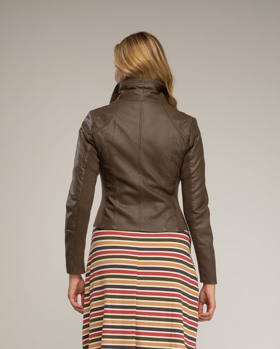 Metallische perfecto-stijl jack - Image 2