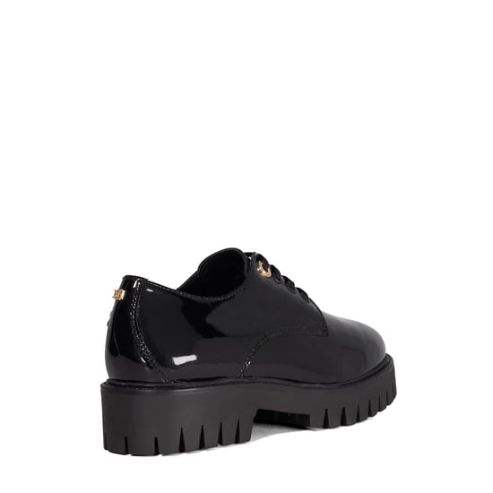 Dune Ladies Guillo - Patent Lace-Up With Cleated Sole - Image 4