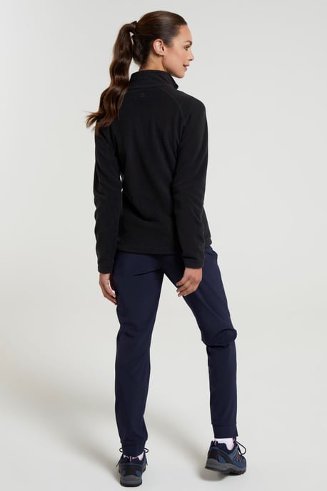 'Raso' Women's Fleece Jacket Full Zip Soft Touch Warm Outdoors Layer Breathable Gilet Black - Image 5