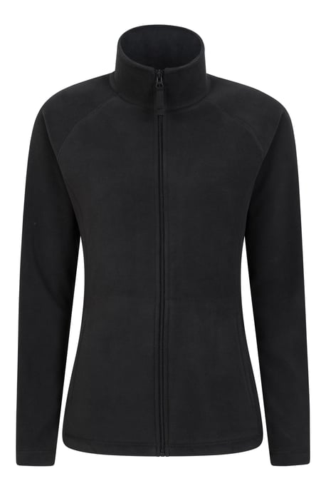 'Raso' Women's Fleece Jacket Full Zip Soft Touch Warm Outdoors Layer Breathable Gilet Black - Image 6