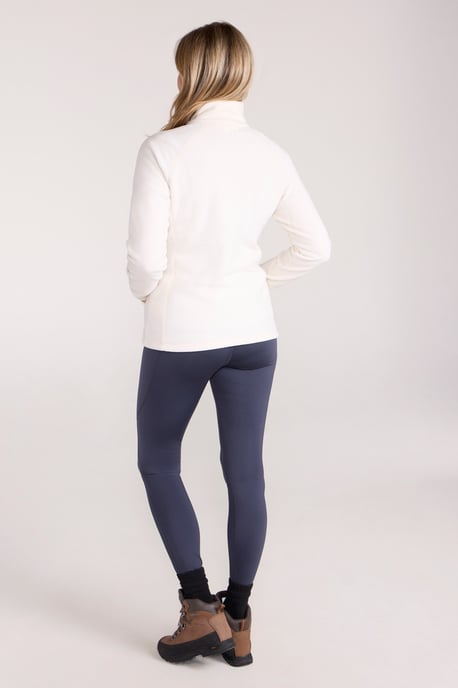 'Raso' Women's Fleece Jacket Full Zip Soft Touch Warm Outdoors Layer Breathable Gilet Beige - Image 4