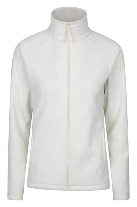 'Raso' Women's Fleece Jacket Full Zip Soft Touch Warm Outdoors Layer Breathable Gilet Beige - Image 5