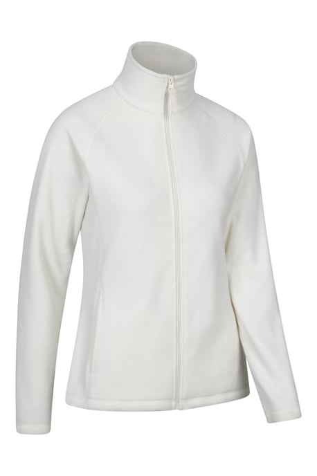 'Raso' Women's Fleece Jacket Full Zip Soft Touch Warm Outdoors Layer Breathable Gilet Beige - Image 6