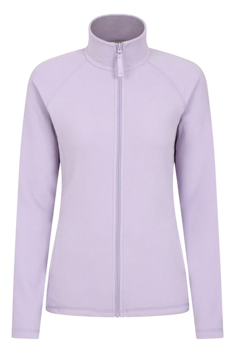 'Raso' Women's Fleece Jacket Full Zip Soft Touch Warm Outdoors Layer Breathable Gilet Lilac - Image 2