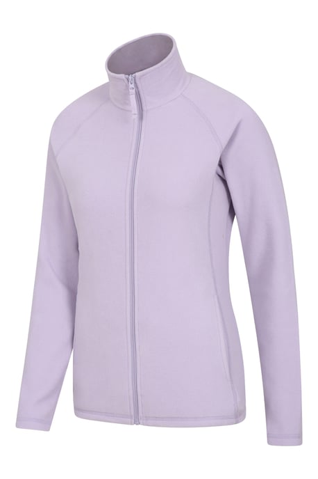 'Raso' Women's Fleece Jacket Full Zip Soft Touch Warm Outdoors Layer Breathable Gilet Lilac - Image 4