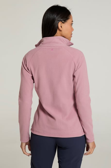 'Raso' Women's Fleece Jacket Full Zip Soft Touch Warm Outdoors Layer Breathable Gilet Pink - Image 3