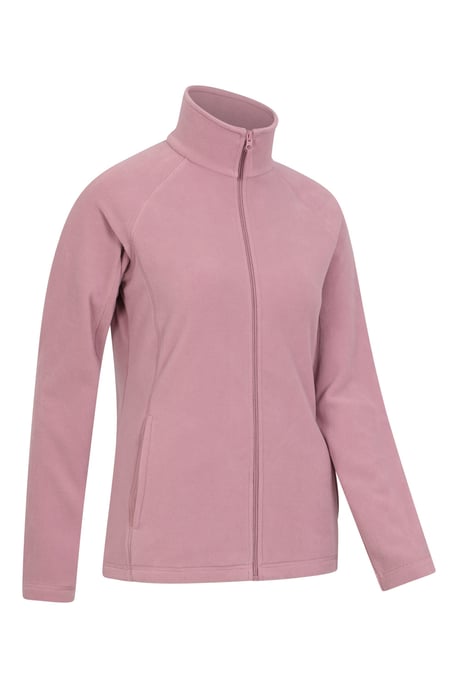 'Raso' Women's Fleece Jacket Full Zip Soft Touch Warm Outdoors Layer Breathable Gilet Pink - Image 6