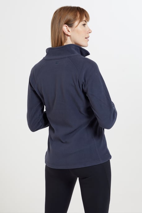 'Raso' Women's Fleece Jacket Full Zip Soft Touch Warm Outdoors Layer Breathable Gilet Navy - Image 4