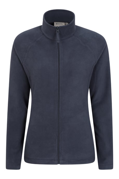 'Raso' Women's Fleece Jacket Full Zip Soft Touch Warm Outdoors Layer Breathable Gilet Navy - Image 6