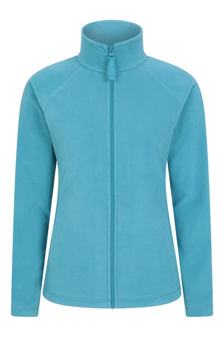'Raso' Women's Fleece Jacket Full Zip Soft Touch Warm Outdoors Layer Breathable Gilet Teal - Image 5