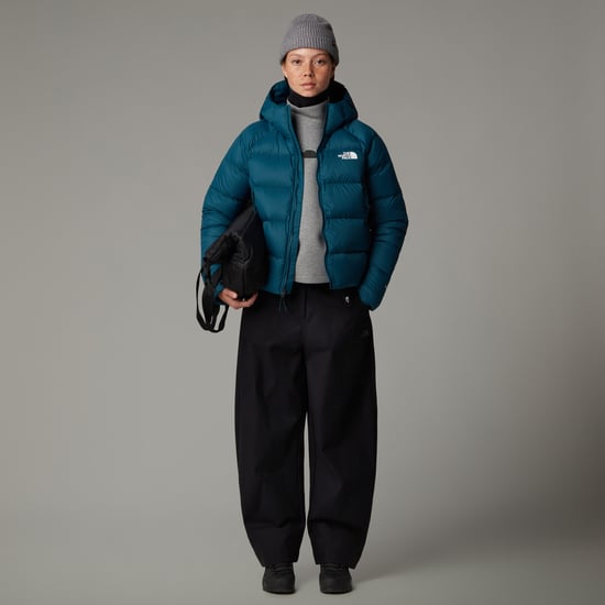 Women’S Crop 550 Down Hoodie Jacket - Image 2