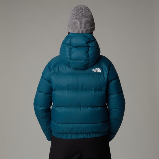 Women’S Crop 550 Down Hoodie Jacket - Image 3