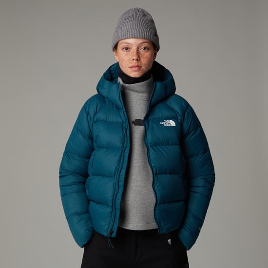 Women’S Crop 550 Down Hoodie Jacket - Image 4