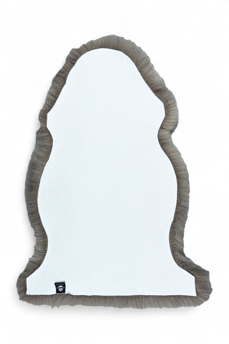 Genuine Mushroom Sheepskin Natural Silky Soft Fluffy Real Wool Rug - Image 2