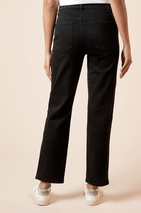 High Rise Straight Leg Jean - Image 3