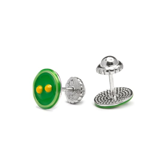 Luxenter 925 Sterling Silver rhodiumbelagda örhängen - Lyros - Image 4