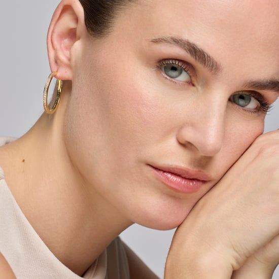 Luxenter örhängen med 18k guldfinish och briljanta zirkonia - Budix - Image 2