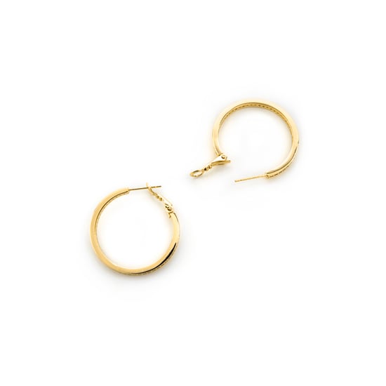 Luxenter örhängen med 18k guldfinish och briljanta zirkonia - Budix - Image 4