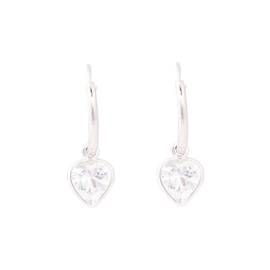Luxenter Sterling Silver 925 Örhängen med Rhodiumbelagd Brilliant Zirkonia - Essential - Image 1