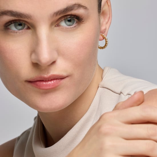 Luxenter Örhängen med glansig 18k guldfinish Zirkonia - Chenfa - Image 2