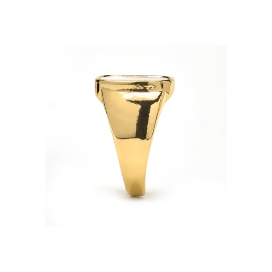 Luxenter ring med 18k guldfinish vit pärlemor - Misau - Image 3