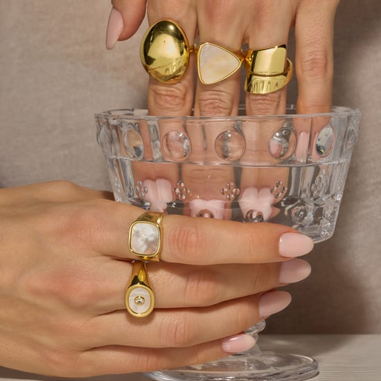 Luxenter ring met wit parelmoer 18k gouden afwerking - Staxo - Image 2