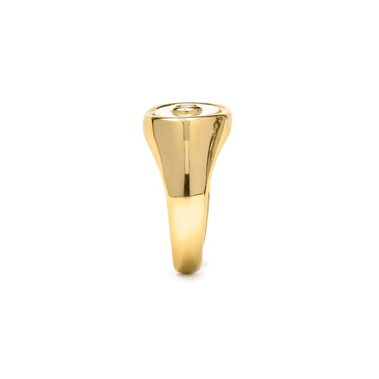 Luxenter ring met wit parelmoer 18k gouden afwerking - Staxo - Image 3