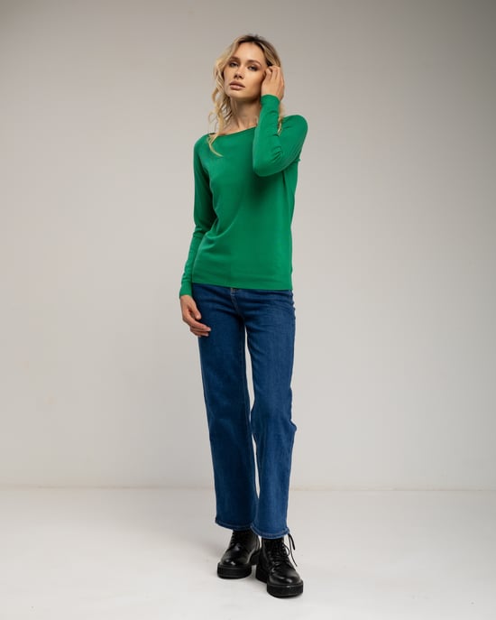 Aansluitend gebreid sweatshirt - Image 4