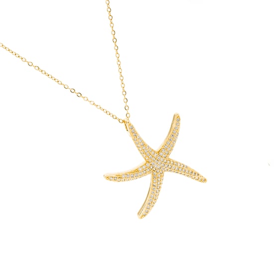 Luxenter Halsband med glänsande zirkonia 18K guldfinish - Sirif - Image 2