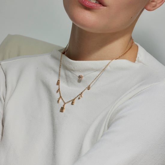 Luxenter Halsband med Glänsande Zirkonia 18k Guldfinish - Hifast - Image 2