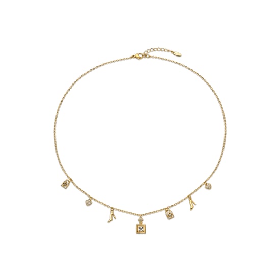 Luxenter Halsband med Glänsande Zirkonia 18k Guldfinish - Hifast - Image 3
