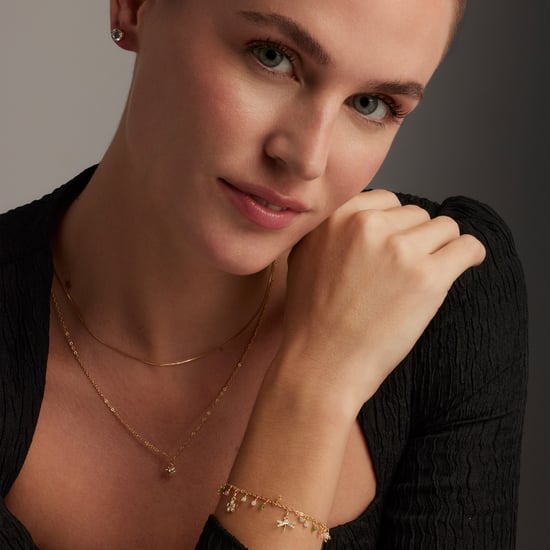 Luxenter-halsband av 925 sterling silver och 18k guldplätterad zirkonia - Najme - Image 2