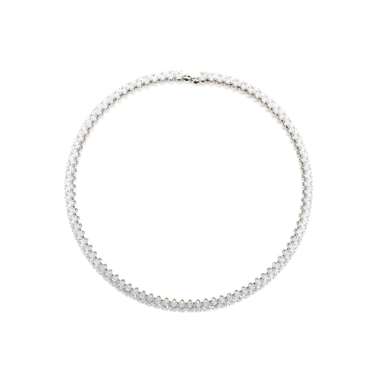 Luxenter Halsband med Skinande Zirkonia i silverfinish - Comega - Image 3