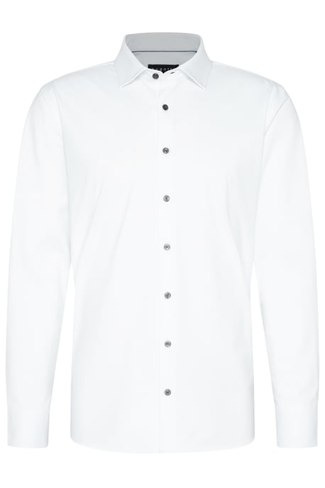Bugatti Herren Jersey shirt met Kent kraag - Image 3