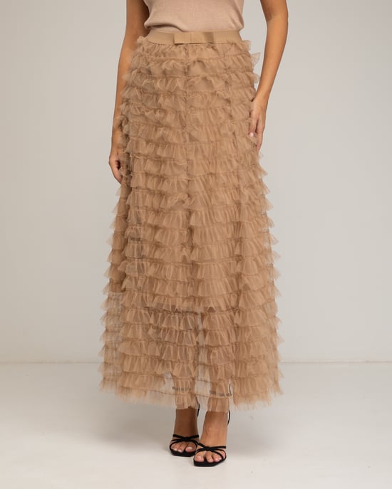 Lange rok met tule ruffles - Image 2