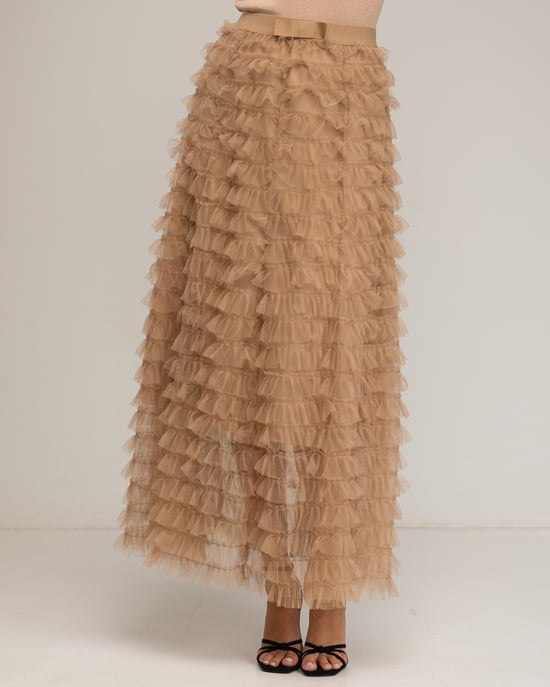 Lange rok met tule ruffles - Image 4