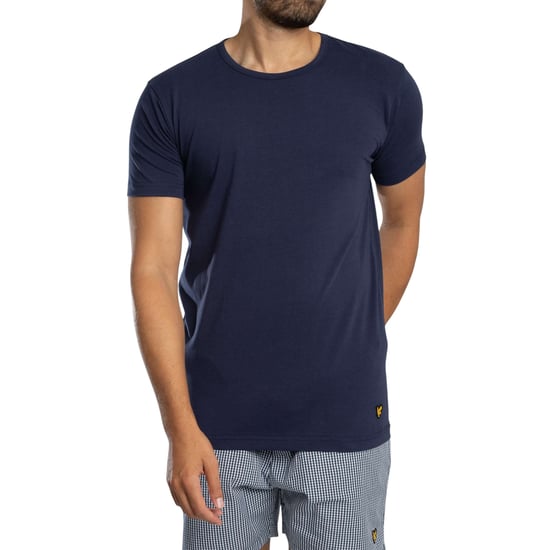 Lyle and Scott Mens Lounge Sets Shorts T-Shirt Sleepwear Half Pant Sport New Set - Image 3