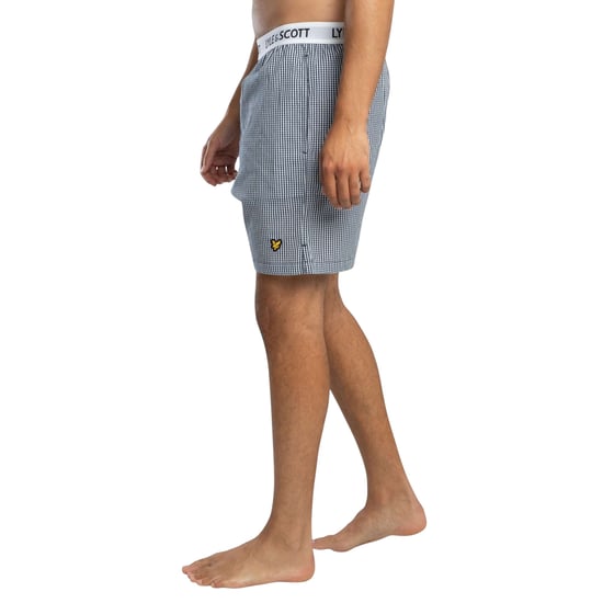 Lyle and Scott Mens Lounge Sets Shorts T-Shirt Sleepwear Half Pant Sport New Set - Image 4