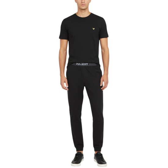 Lyle and Scott Mens Pyjama Set T Shirt Pants Sleepwear Loungewear Lounge Set New - Image 1
