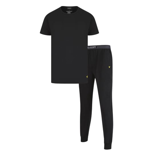 Lyle and Scott Mens Pyjama Set T Shirt Pants Sleepwear Loungewear Lounge Set New - Image 2