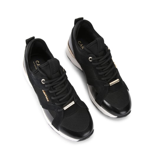 Carvela Suede Fabric Tempo Sneakers - Image 2