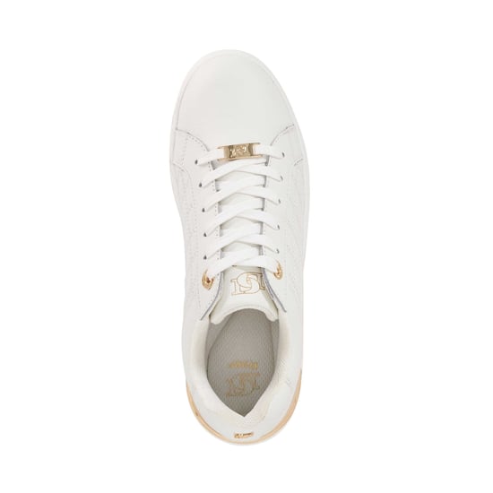 Dune Ladies Elba - Quilted Side Chunky Lace Up Trainers - Image 3