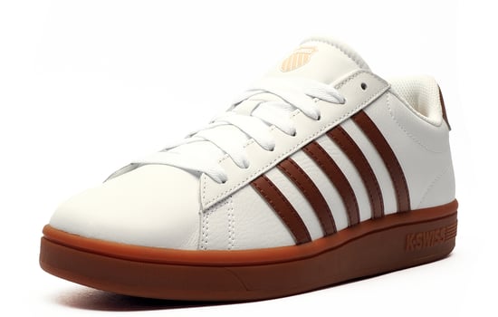 K-Swiss Court Tiebreak II Mens Leather Trainers - Image 2