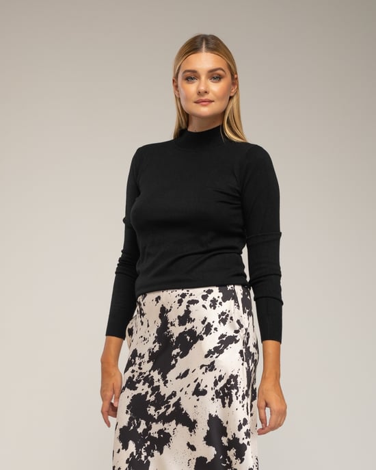 Midi-rok met koeienprint - Image 4