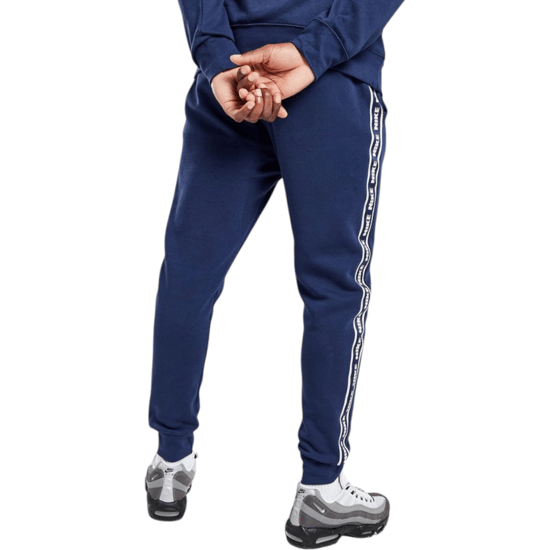 Nike Aries Club Tape Mens Joggers Midnight Navy - Image 3