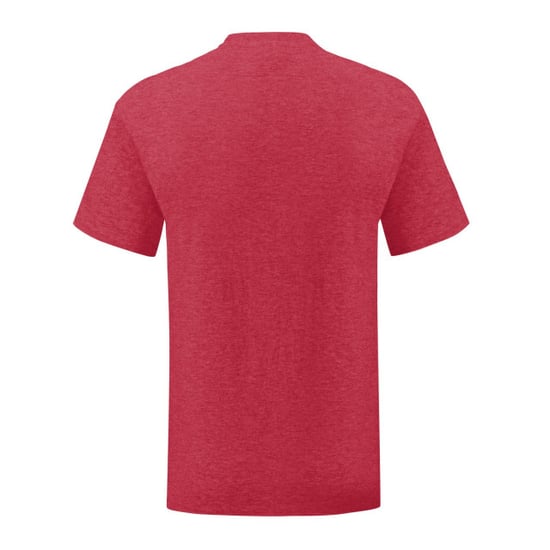 Fruit of the Loom Unisex Adult Iconic Heather T-Shirt (Heather Red) - Image 2