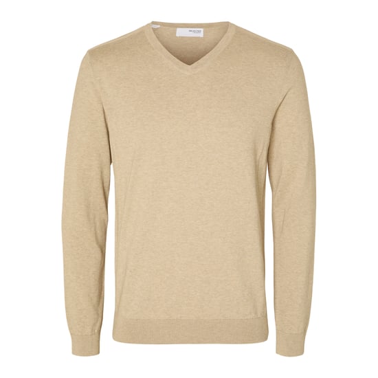 Selected Berg pullover v-neck kelp - Image 1